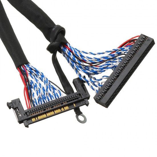 High Score 2CH 10-bit Screen Cable Length 55CM 1M Universal For LG LED Network Board LCD Driver Board