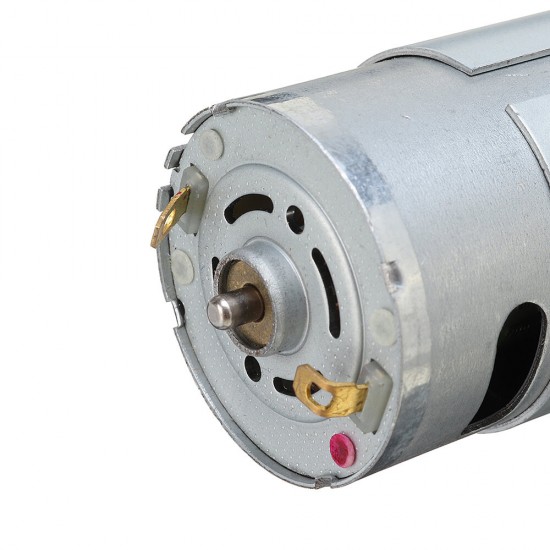 JGB37-550 Large Torque Gear Motor DC12V Reducer Motors Reversed with Metal Gearbox Cooling Fan