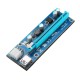 PCI Express PCI-E 1X to 16X Riser Card 6Pin PCIE USB3.0 SATA Expansion Cable for Miner Mining BTC Dedicated Adapter