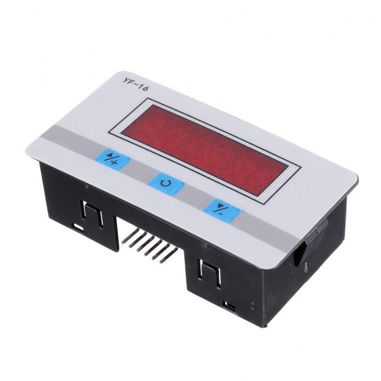 YF-16 Trigger Frequency Counter Module Accumulator 6-Bit Red Digital Tube Display PNP NPN Signal Trigger DC/AC 5V-27V