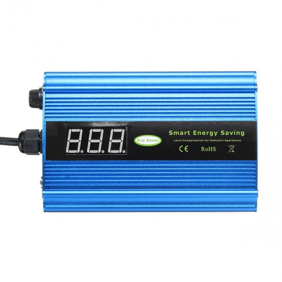 30KW Digital LED Display Voltage Power Energy Saver Box Saving Energy up to 35% EU/US Plug