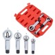 4PCS Set 9-27mm Heavy-Duty Nuts Splitter Tools Set Nut Breaker Tool Durable Portable Manual Remover Extractor Hand Splitting Tool