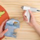 4V Electric Glue Gun For DIY Wooden Toy Paper Greeting Card Seal Daily Repair 30S Pre Heating Rapid Heating 125mm Length Glue Gun