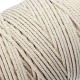 5Pcs 200Mx3mm Natural Beige Cotton Twisted Cord Rope Braided Wire DIY Craft Macrame String