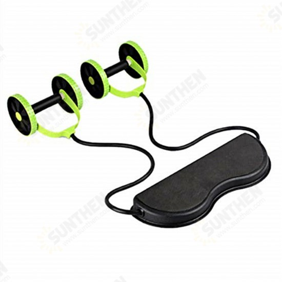 Abdominal Wheel Home Abdominal Muscle Wheel Fitness Wheel Roller Mute Pull Rope Multifunctional Slimming Abdominal Device