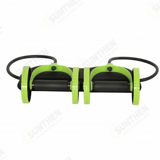 Abdominal Wheel Home Abdominal Muscle Wheel Fitness Wheel Roller Mute Pull Rope Multifunctional Slimming Abdominal Device