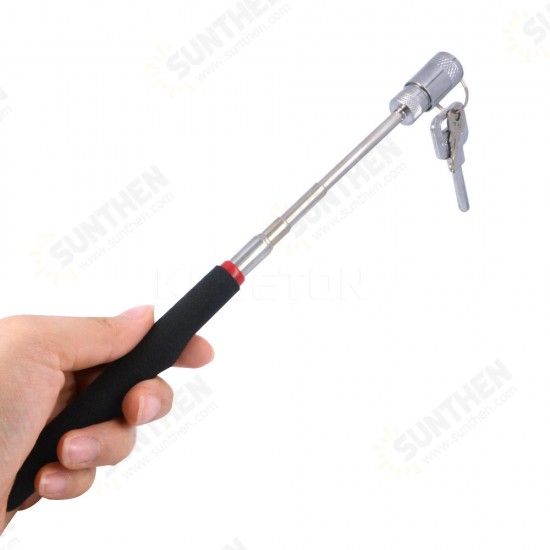 Adjustable Length Mini Pick Up Tool Telescopic Magnetic Magnet Tool For Picking Up Nuts and Bolts With LED Light