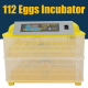 Digital Automatic 112 Eggs Incubator Egg Hatching Machine Incubator US EU Plug