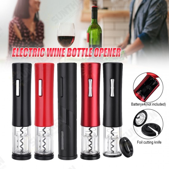 Electric Automatic Bottle Opener Corkscrew Bottle Opener Kit