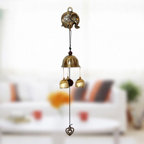 Metal Bell Wind Chime For Wall Hanging Home Outdoor Balcony Garden Yard Patio Decoration