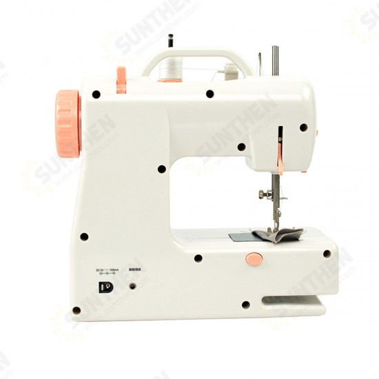 Mini Portable Electric Household Sewing Machine Sewing Tool Tailor Foot Pedal