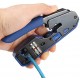 Modular Crimping Tool for RJ45 and RJ11, RJ12, 6P, 8P and Modular Standard Connectors