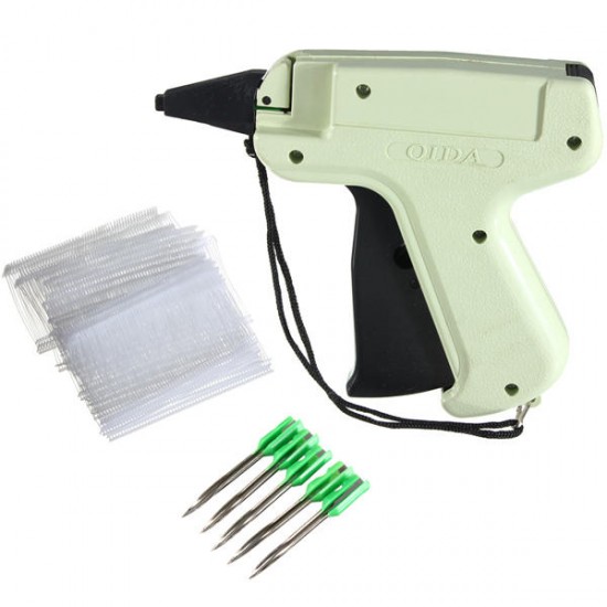 Price Label Tagging Gun with 5 Steel Needles 1000 Clothing Barbs