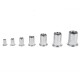 Rivet Nut Pistol Rivet Guun M3 M4 M5 M6 M8 M10 M12 Heavy Duty Manual Insert Nut Tool Manual Mandrel with 110pc Nut