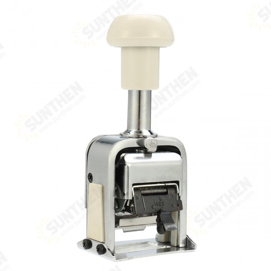 Self Inking 7 Automatic Numbering Machine Stick Stamp Numbering Tools Machine