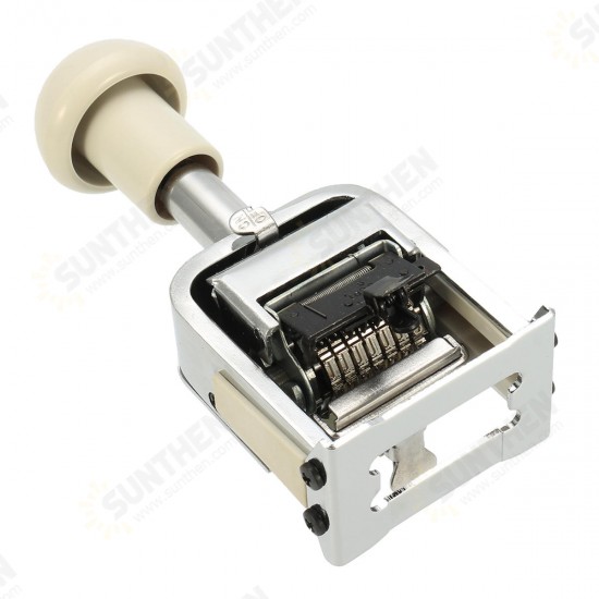 Self Inking 7 Automatic Numbering Machine Stick Stamp Numbering Tools Machine