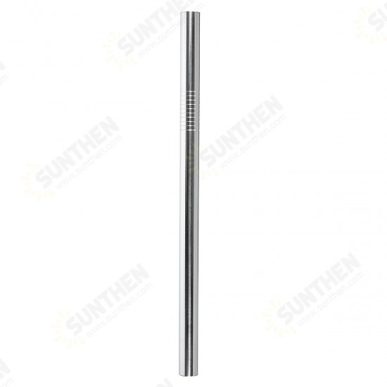 Stainless Steel Straw Ultra Long Reusable Drinking Metal Straws Kit Bent/Straight