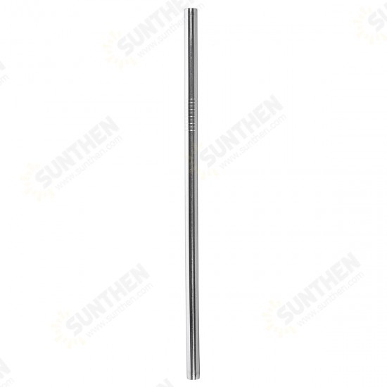 Stainless Steel Straw Ultra Long Reusable Drinking Metal Straws Kit Bent/Straight