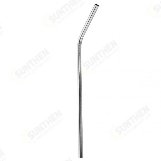 Stainless Steel Straw Ultra Long Reusable Drinking Metal Straws Kit Bent/Straight