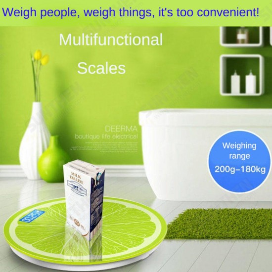 USB Charging Electronic Scale Household Adult Temperature Accurate Electronic Weighing Health Scales Human Body Scales