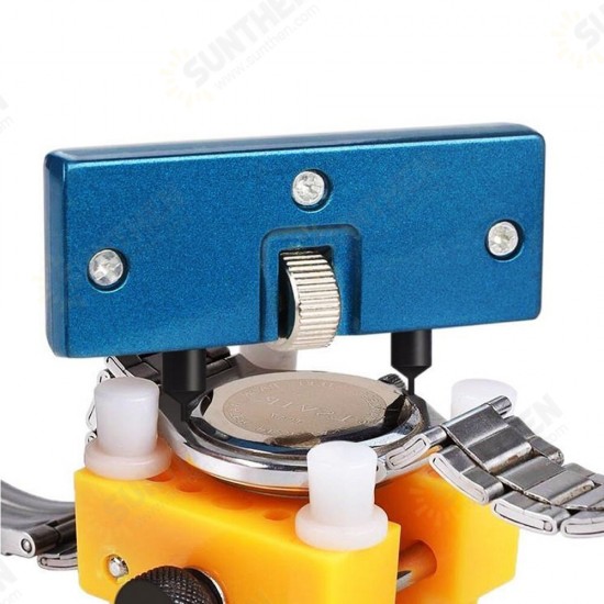 Watch Tools Adjustable Portable Open Back Case Remover Watch Repair Tool Kits for Opener Cover Battery Change