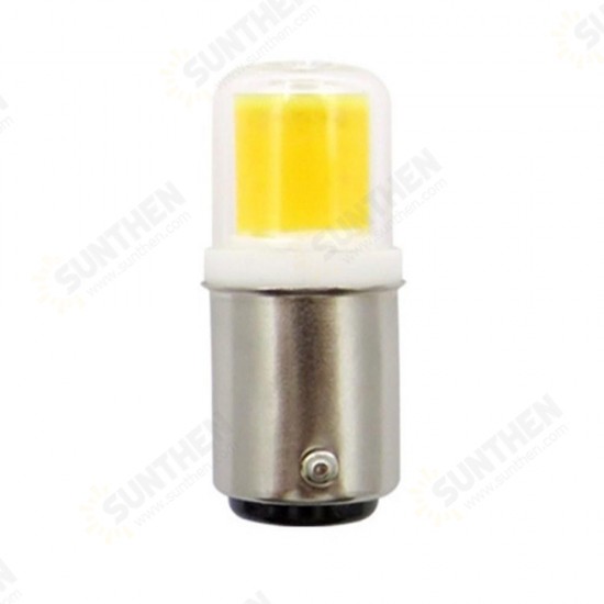 DC12V Dimmable BA15D 5W 450LM COB LED Light Bulb for Car Lamp Table Night Light