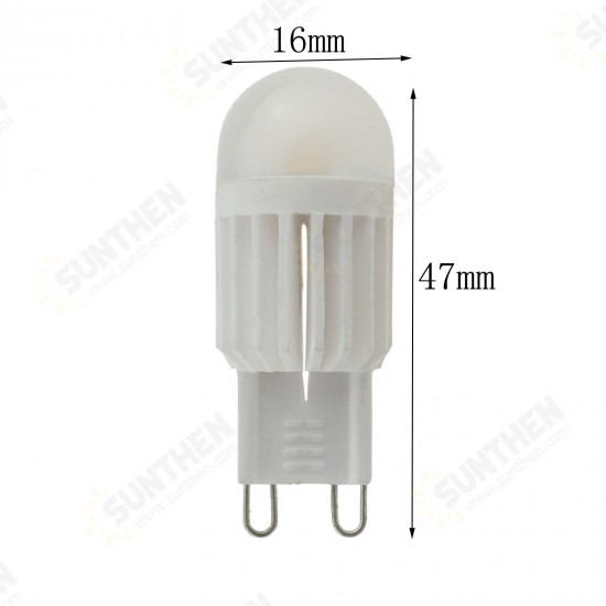 Dimmable G9 2.5W 230Lm Ceramics LED COB Warm White Natural White Light Lamp Bulb AC110V/220V