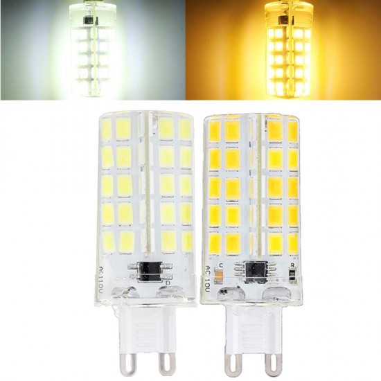 Dimmable G9 7W SMD 5730 LED Corn Light Bulb Replace Chandelier Lamp AC110/220V