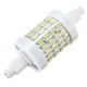 Dimmable R7S 78mm 5W 72 SMD 4014 350Lm Pure White Warm White LED Corn Light Bulb AC85-265V