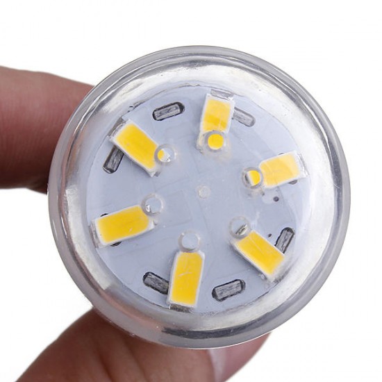 E12 3.5W 5730 SMD 30LED Corn Bulb 360° Pure White Warm White Indoor Lighting AC110V