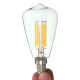 E12 6W COB Retro Edison Vintage Pure White Warm White Filament Light Lamp Bulb AC110V