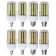 E27 E14 E12 B22 15W 170 SMD 5730 LED 1200Lm Pure White Warm White Cover Corn Bulb AC110V