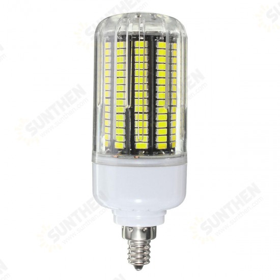 E27 E14 E12 B22 15W 170 SMD 5730 LED 1200Lm Pure White Warm White Cover Corn Bulb AC110V