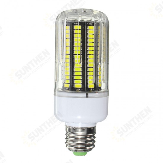 E27 E14 E12 B22 15W 170 SMD 5730 LED 1200Lm Pure White Warm White Cover Corn Bulb AC110V