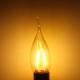 E27 E14 E12 B22 B15 2W LED Filament Edison Plastic&Aluminum Pure White Warm White Light Bulb AC220V