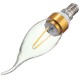 E27 E14 E12 B22 B15 2W LED Filament Edison Plastic&Aluminum Pure White Warm White Light Bulb AC220V