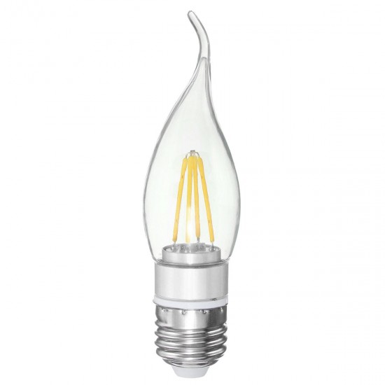 E27 E14 E12 B22 B15 3.5W 4LEDS Pull Tail Edison Pure White Warm White Light Lamp Bulb AC220V