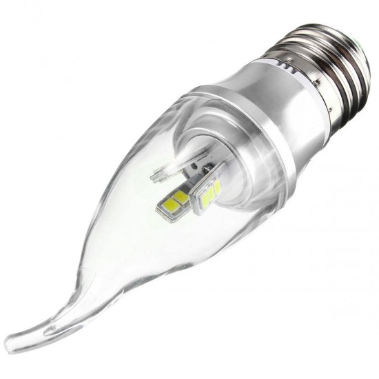 E27 E14 E12 B22 B15 3W LED Pure White Warm White 15 SMD 2835 LED Candle Light Lamp Bulb AC85-265V