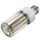 E27 E14 E12E E17 B22 15W 130 SMD 5736 LED Pure White Warm White Cover Corn Bulb AC85-265V