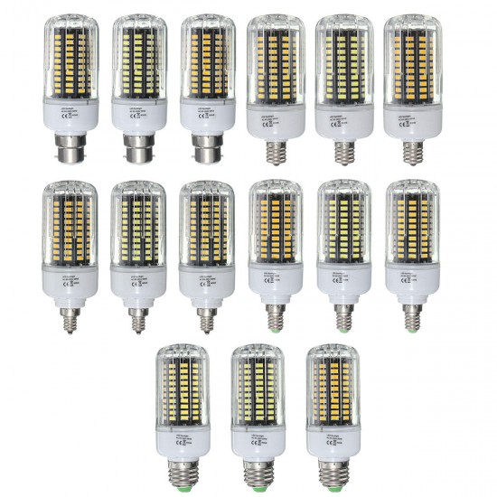 E27 E17 E14 E12 B22 12W 120 SMD 5736 1200Lm LED White Warm White Natural White Corn Bulb AC85-265V