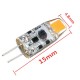 G4 1W COB Filament LED Spot Lightt Bulb Lamp Warm/Pure White AC/DC 10-20V