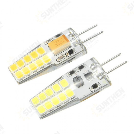 G4 2.5W SMD2835 20LEDs Warm White Pure White Light Bulb AC/DC12V