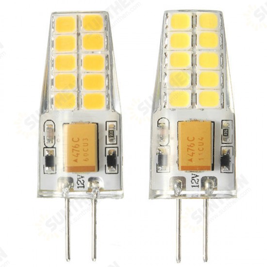 G4 2.5W SMD2835 20LEDs Warm White Pure White Light Bulb AC/DC12V