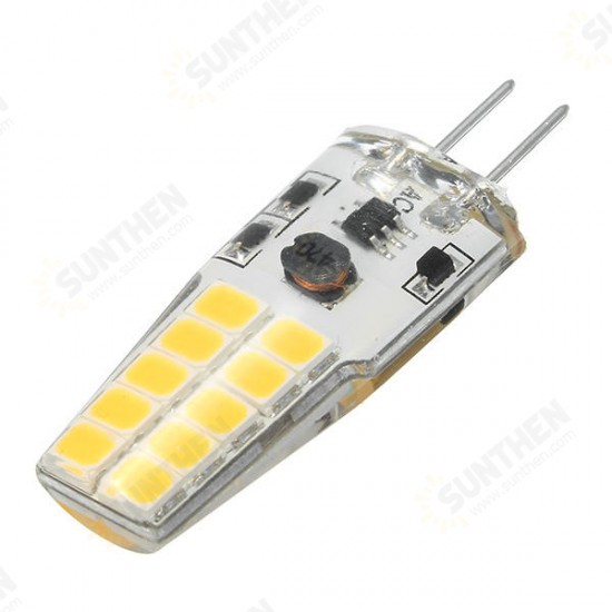 G4 2.5W SMD2835 20LEDs Warm White Pure White Light Bulb AC/DC12V