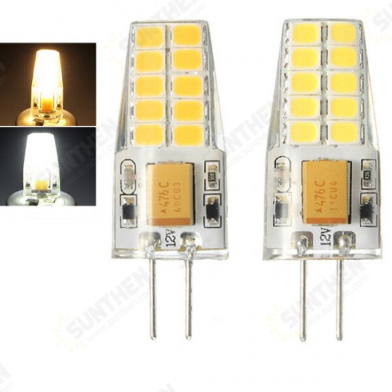 G4 2.5W SMD2835 20LEDs Warm White Pure White Light Bulb AC/DC12V