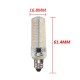 G4/G9/E11/E12/E14/E17/BA15D Dimmable LED Bulb 4W 80 SMD 4014 Corn Light Lamp AC 220V