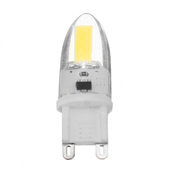 G9 1.8W Dimmable COB1505 180LM Warm White Pure White LED Light Bulb AC110V AC220V