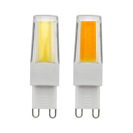 G9 3W 2508 COB Pure White Warm White 280LM LED Light Lamp Bulb for Home AC220V