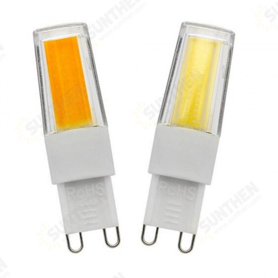 G9 3W 2508 COB Pure White Warm White 280LM LED Light Lamp Bulb for Home AC220V