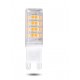 G9 3W SMD2835 52LEDs Warm White Pure White Light Bulb No Flicker AC100-265V